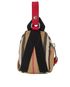 Burberry Mini Backpack Key Holder Charm, back view